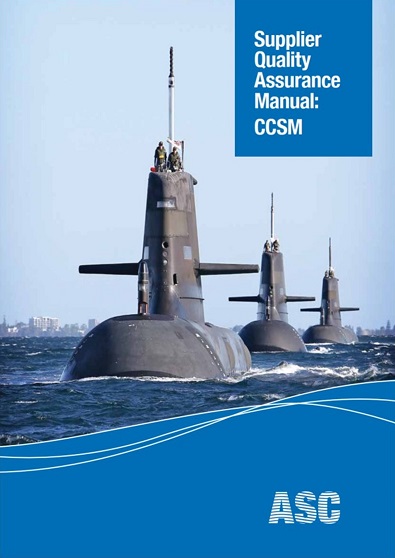 Shot of three Collins Class submarines in perspective, coming towards the camera one after the other.