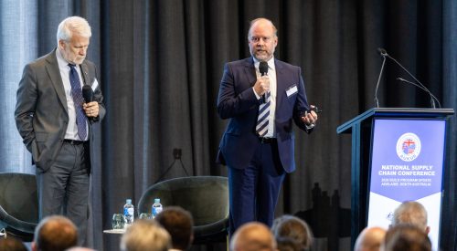 Christian at AUKUS Event